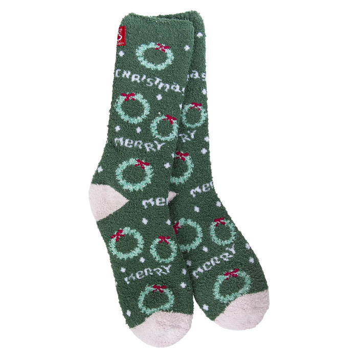 Holiday Cozy Crew Socks