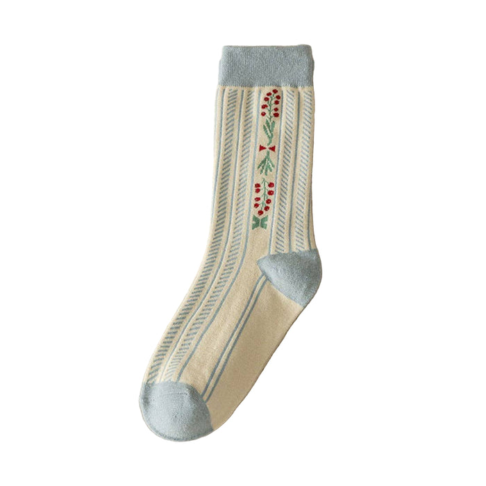 Vintage Pattern Socks