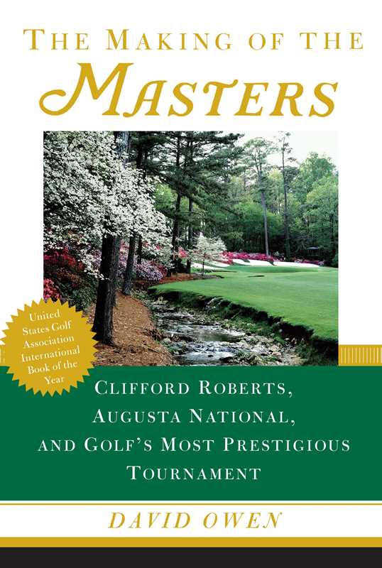Making of the Masters by David Owen