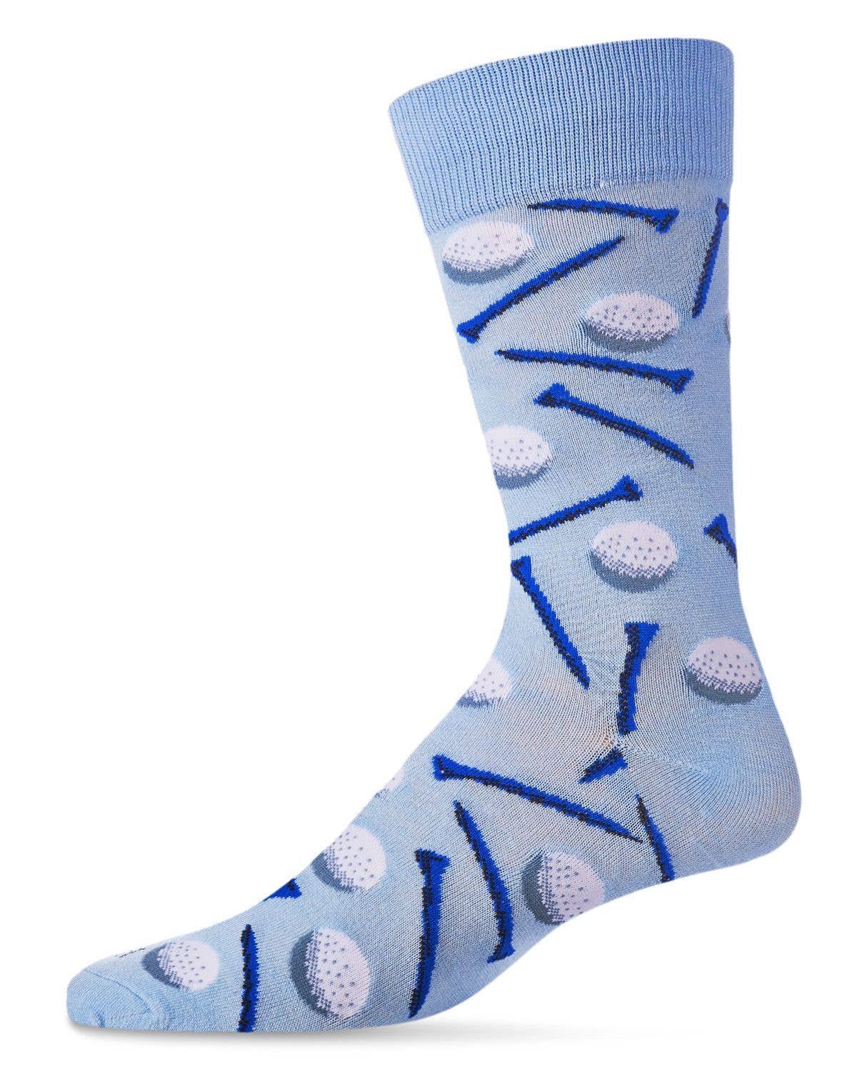 Golf Bamboo Blend Men's Crew Socks