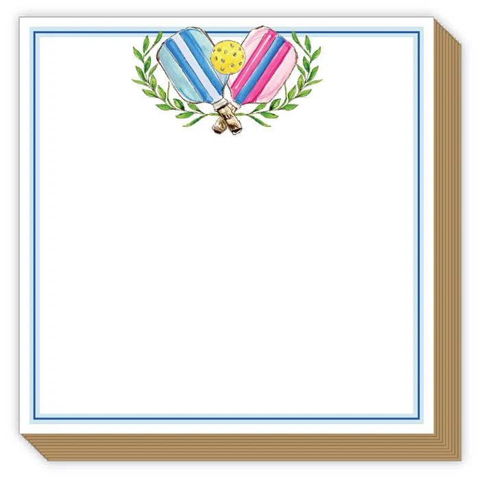 Preppy Pickleball Luxe Notepad