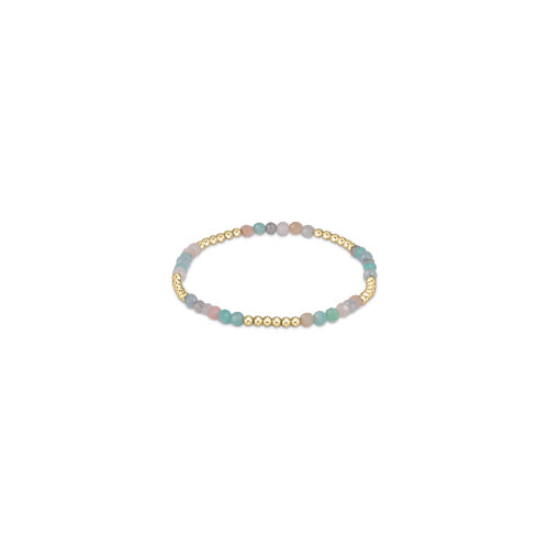 blissful pattern 2.5mm bead bracelet - hot mess