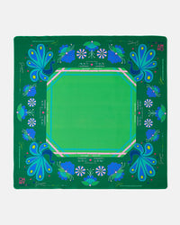 Mahjong Mat - Birdie Green