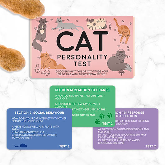 Cards - Pet Personality Test - Cat