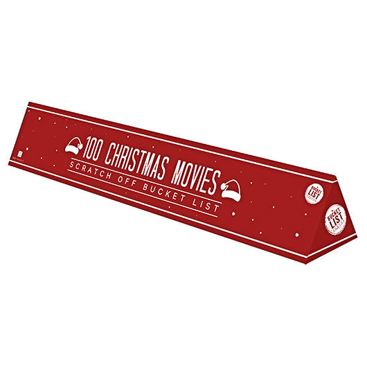 Scratch Off Bucket List Poster - 100 Christmas Movies