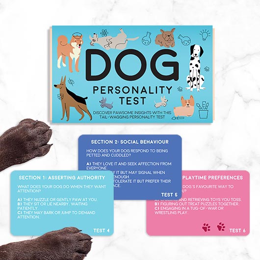 Cards - Pet Personality Test - Dog