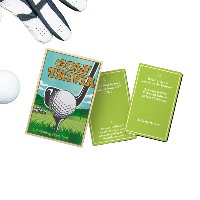 Golf Trivia Cards