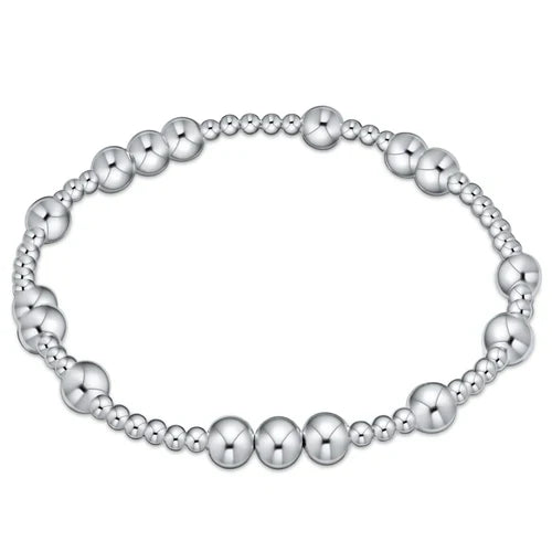 hope unwritten 5mm bead bracelet - sterling silver