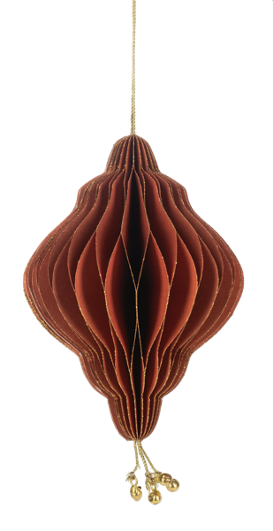 Honeycomb Drop w/Jingle Bell Ornaments