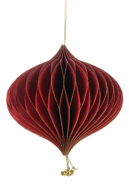 Honeycomb Drop w/Jingle Bell Ornaments