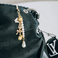 Bag Clip w/Pearl or Crystal Drop