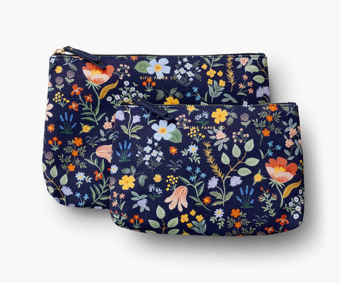 Rifle Paper - Zippered Pouch Set