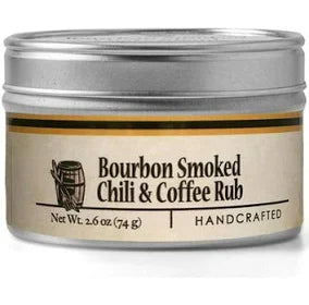 Bourbon Smoked Chili and Coffee Rub