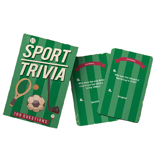 Sports Trivia Cards
