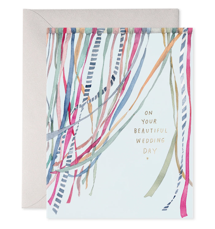 Wedding Ribbons card