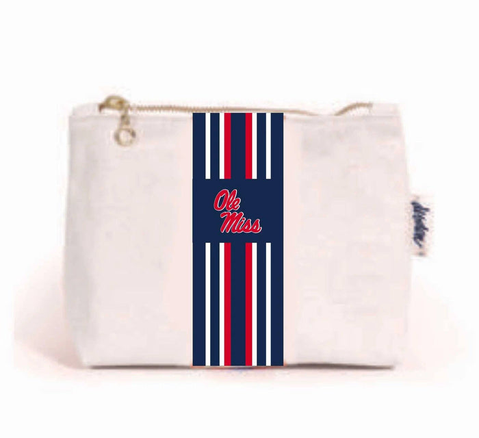 Small canvas pouch - Ole Miss