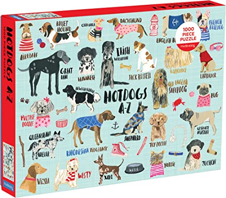 Hot Dogs A-Z Puzzle - 1000 Piece