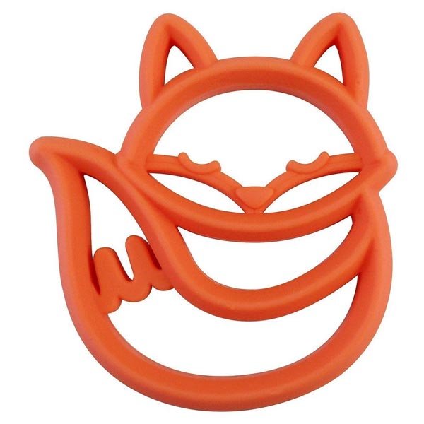 Chew Crew Silicone Baby Teethers - Fox