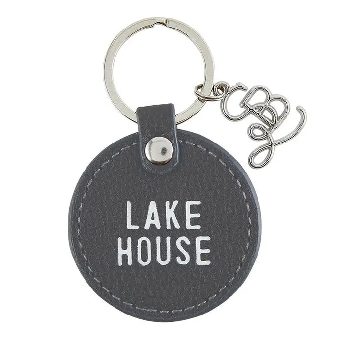 Lake House Key Chain - 2" diameter