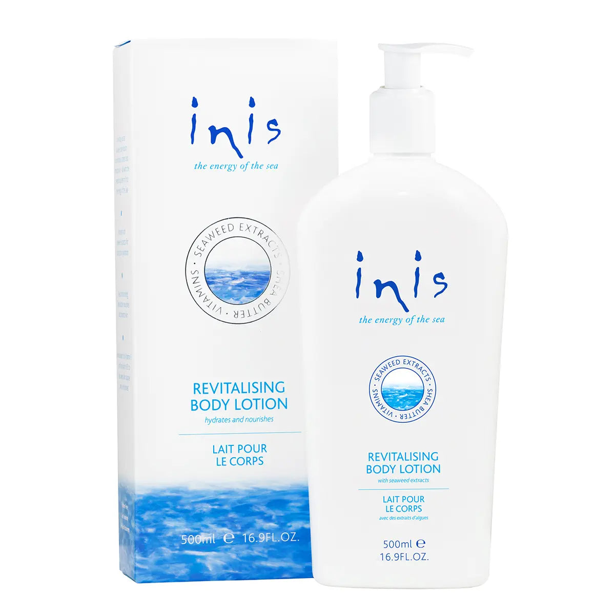 Inis Revitalizing Body Lotion Pump Bottle 16.9 fl. oz.