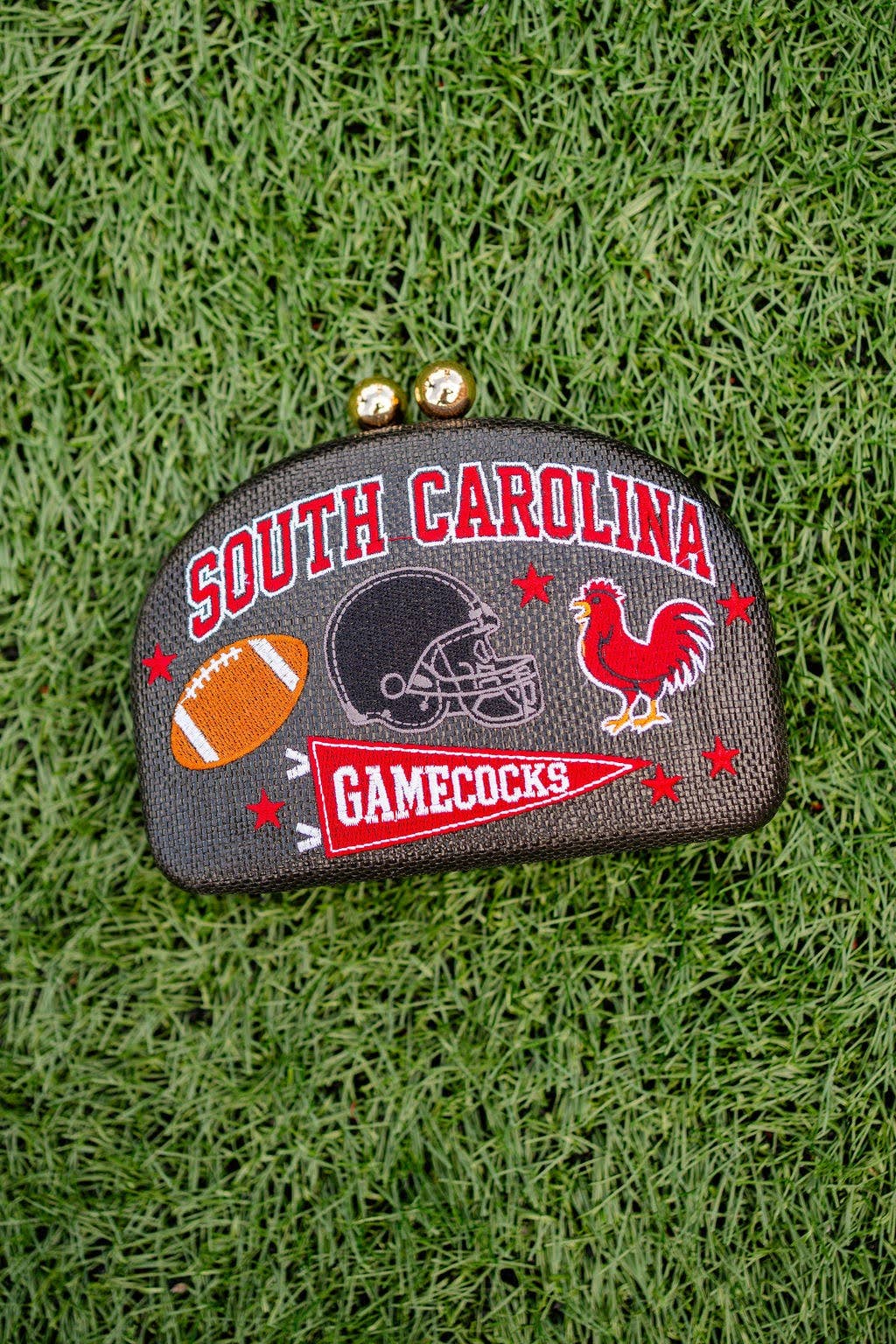 Embroidered Clutch - Gamecocks