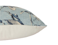 Brooklyn Light Blue Floral Pillow - 20x20