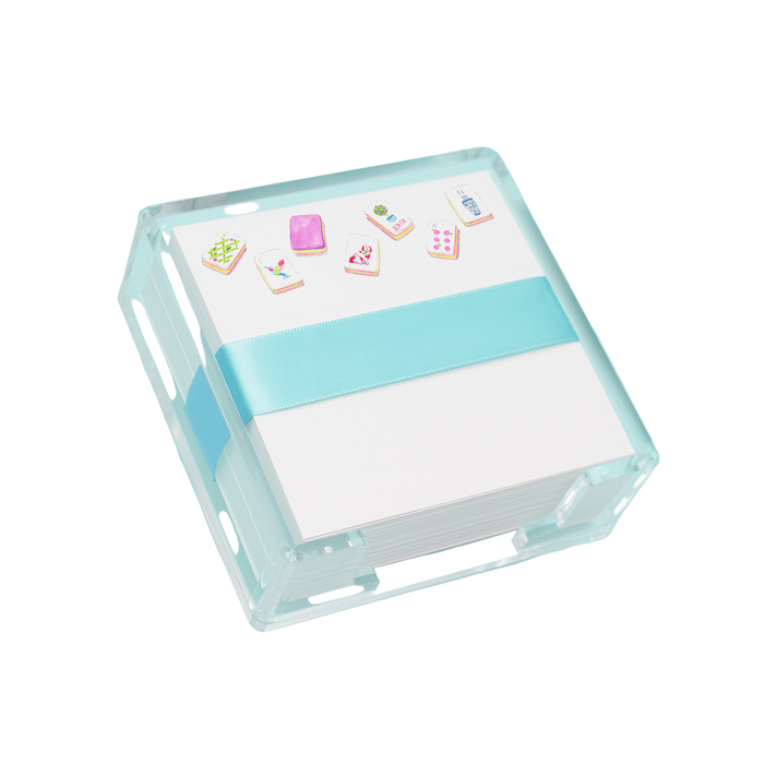 Large Mahjong Tiles Desk Set