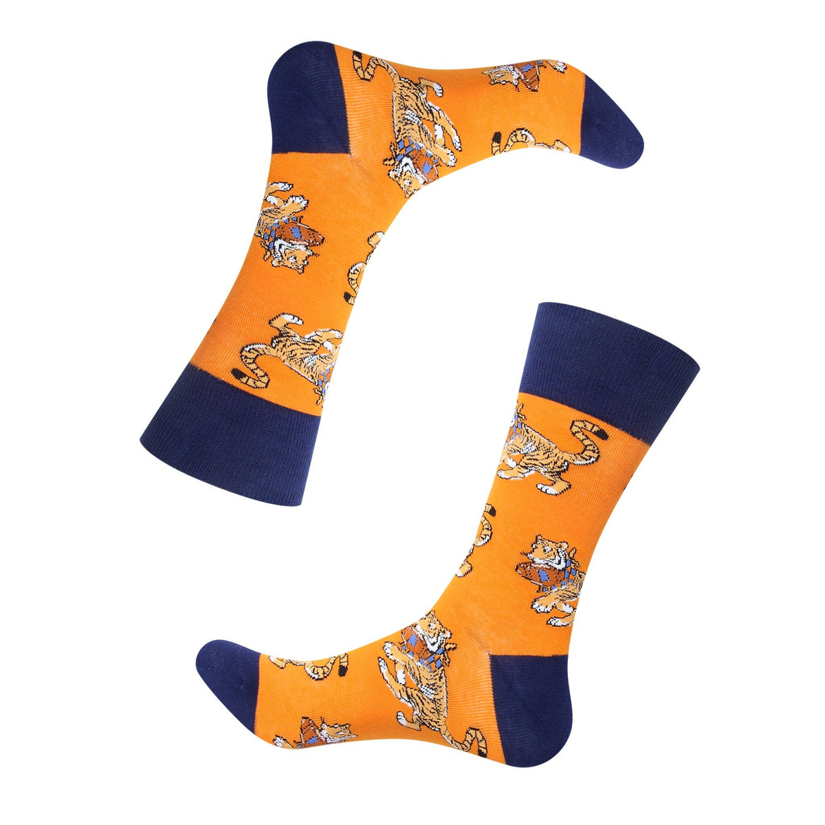 Orange Tiger Socks
