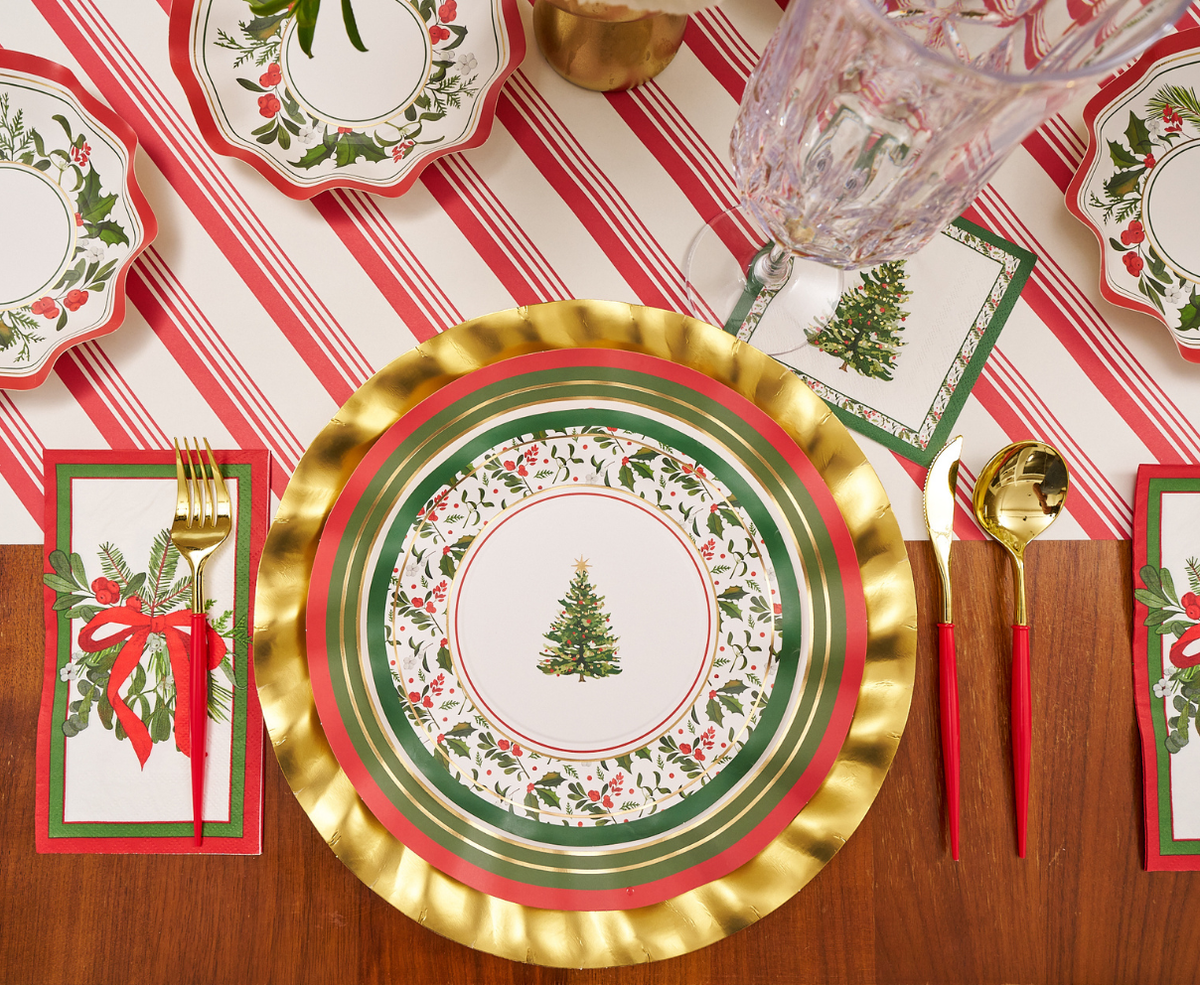 Home for the Holidays Salad Plates/8pk