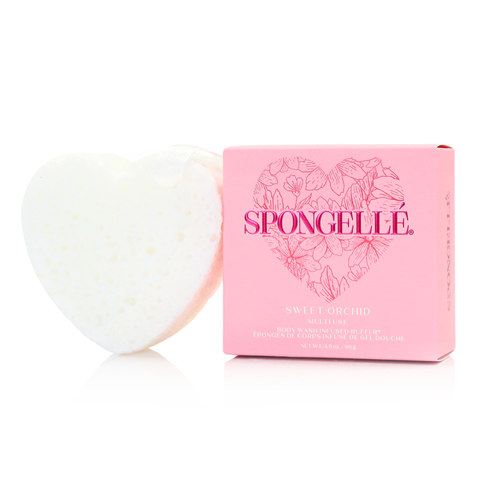 Sweet Orchid Valentine's Day Heart Buffer