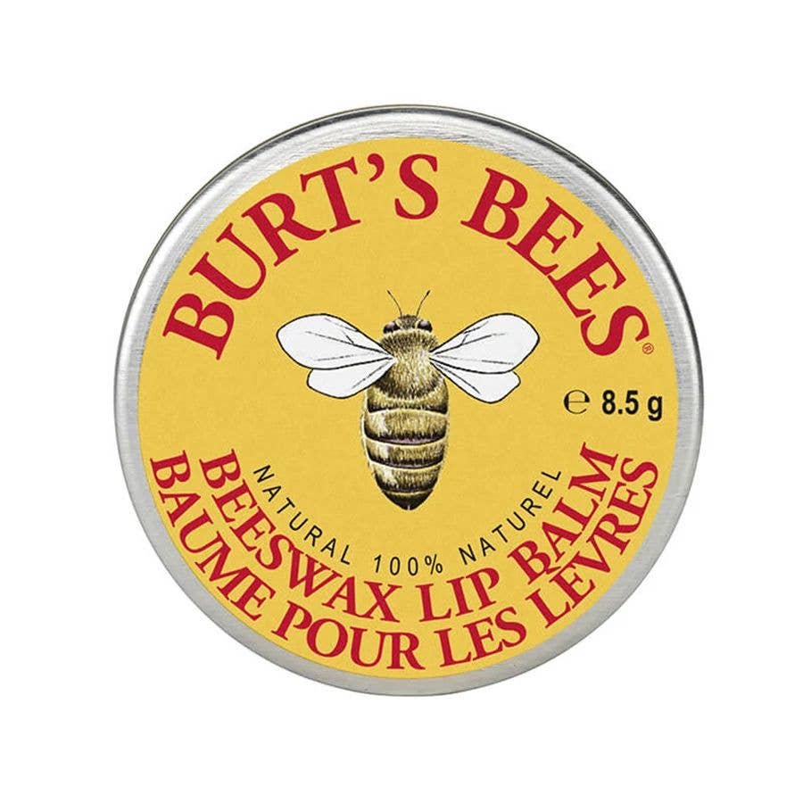 Burt's Bees Original Beeswax Lip Balm, Recyclable Tin