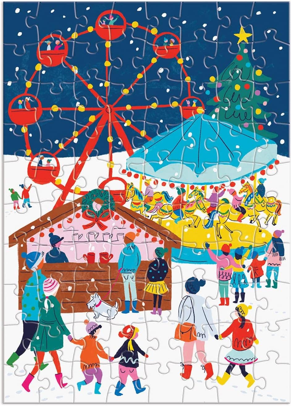 Merry and Bright Puzzle - 12 Days of Christmas Advent Puzzle