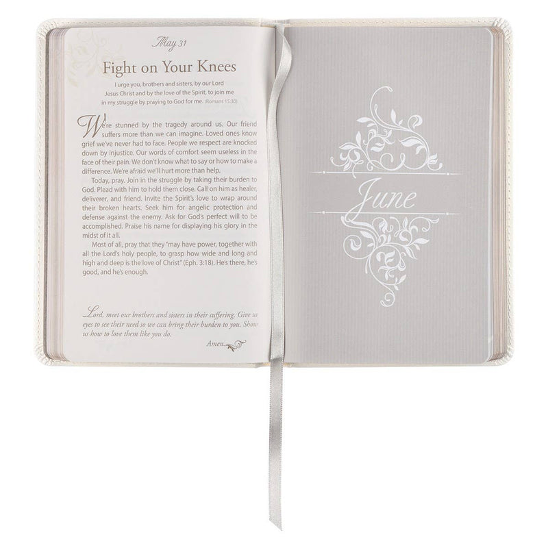 Devotional for Mr. & Mrs. White Faux Leather