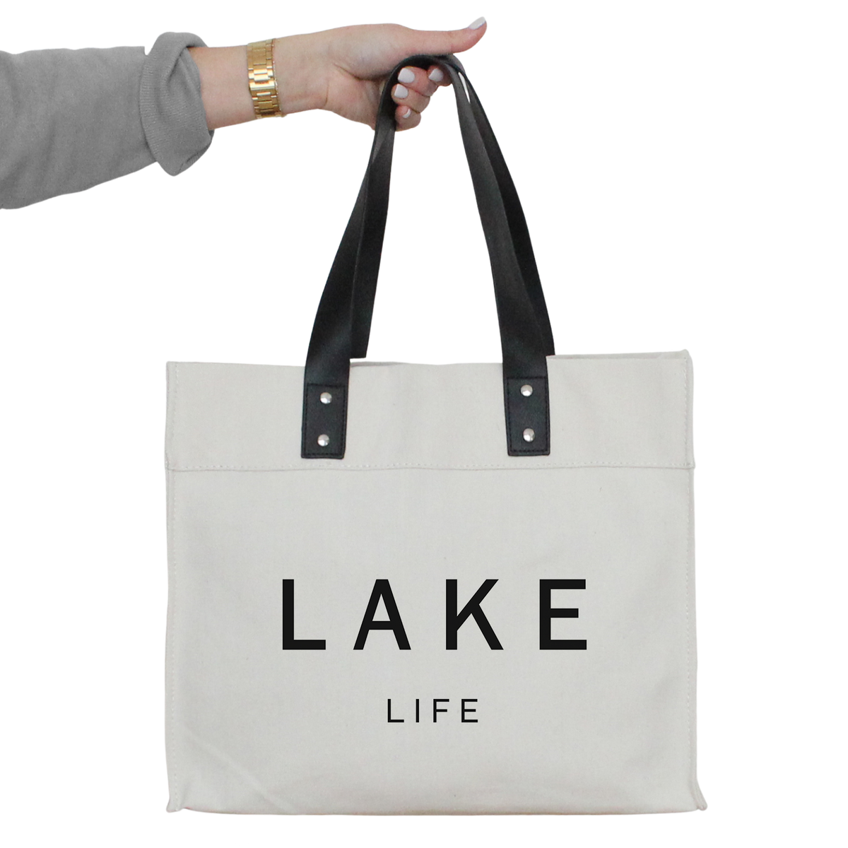 Lake Life Market Tote