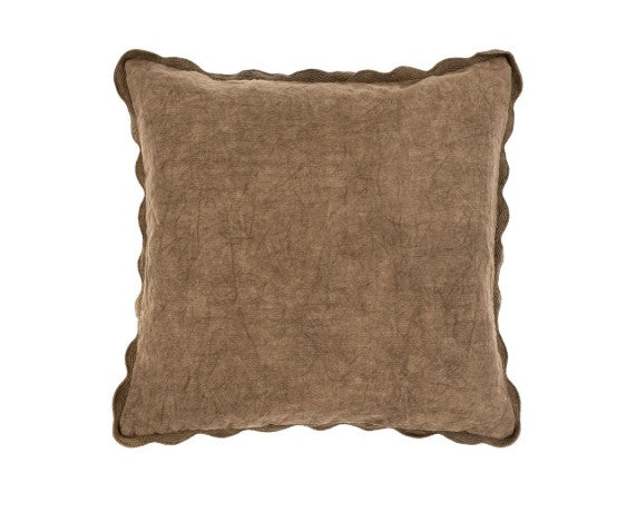 Scalloped Edge Pillow - 20 x 20