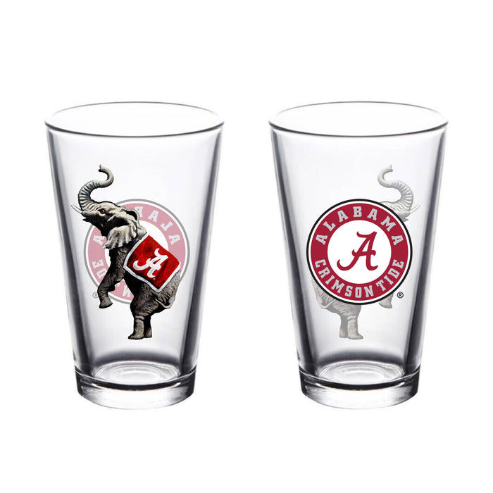 Alabama Mascot Pint Glass