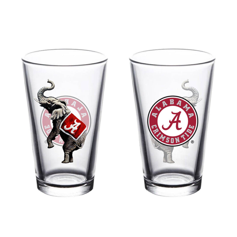 Alabama Mascot Pint Glass