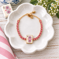 Lucky Tile Mahjong Bracelets