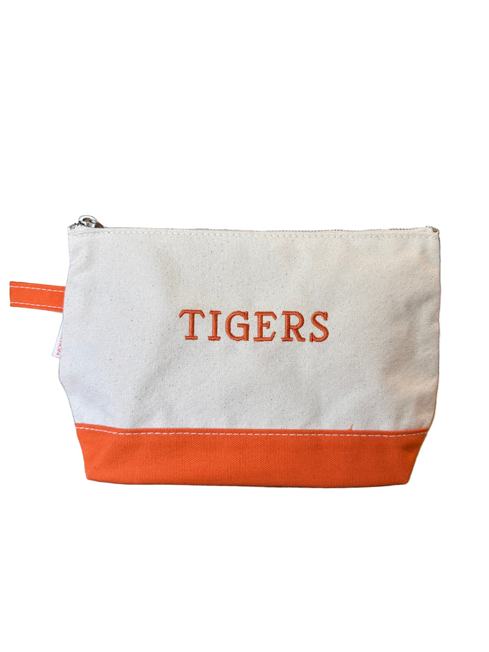 Canvas Makeup Bag - TIGERS