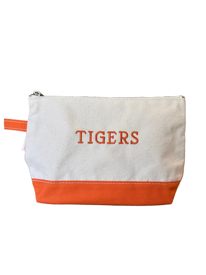 Canvas Makeup Bag - TIGERS