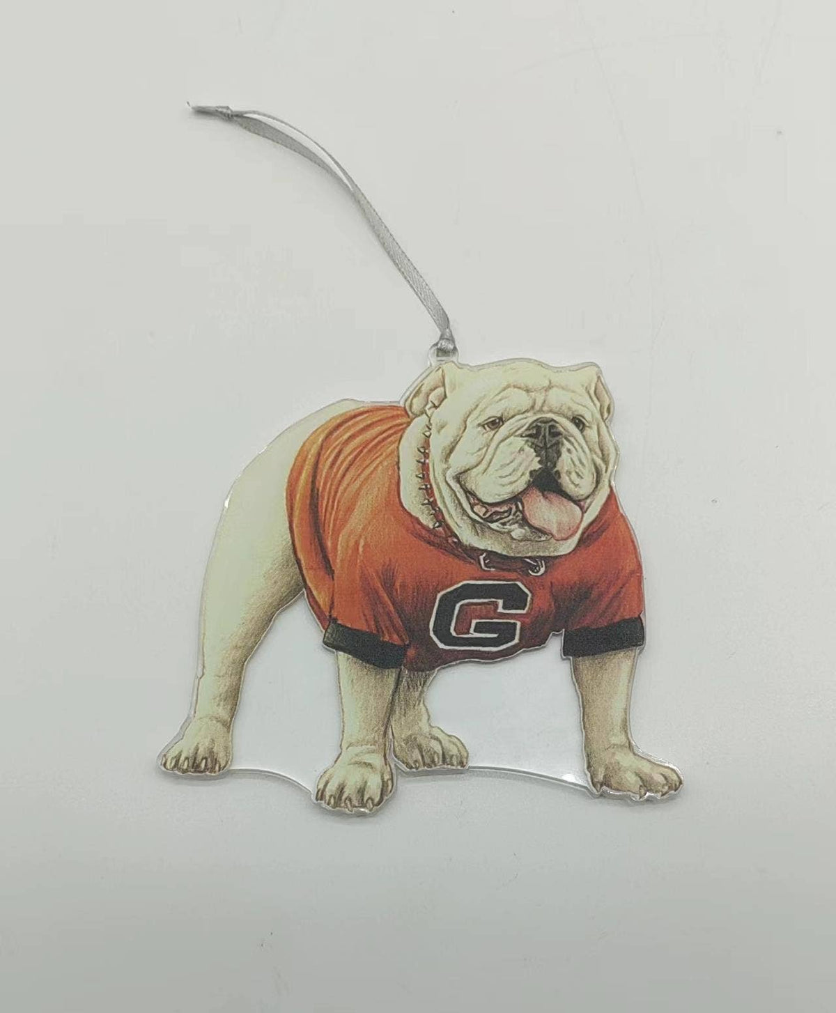 Georgia Mascot Acrylic Ornament