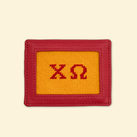 Chi Omega Card Wallet