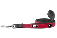 Georgia Bulldogs Adjustable Ribbon Dog Collar Lead.