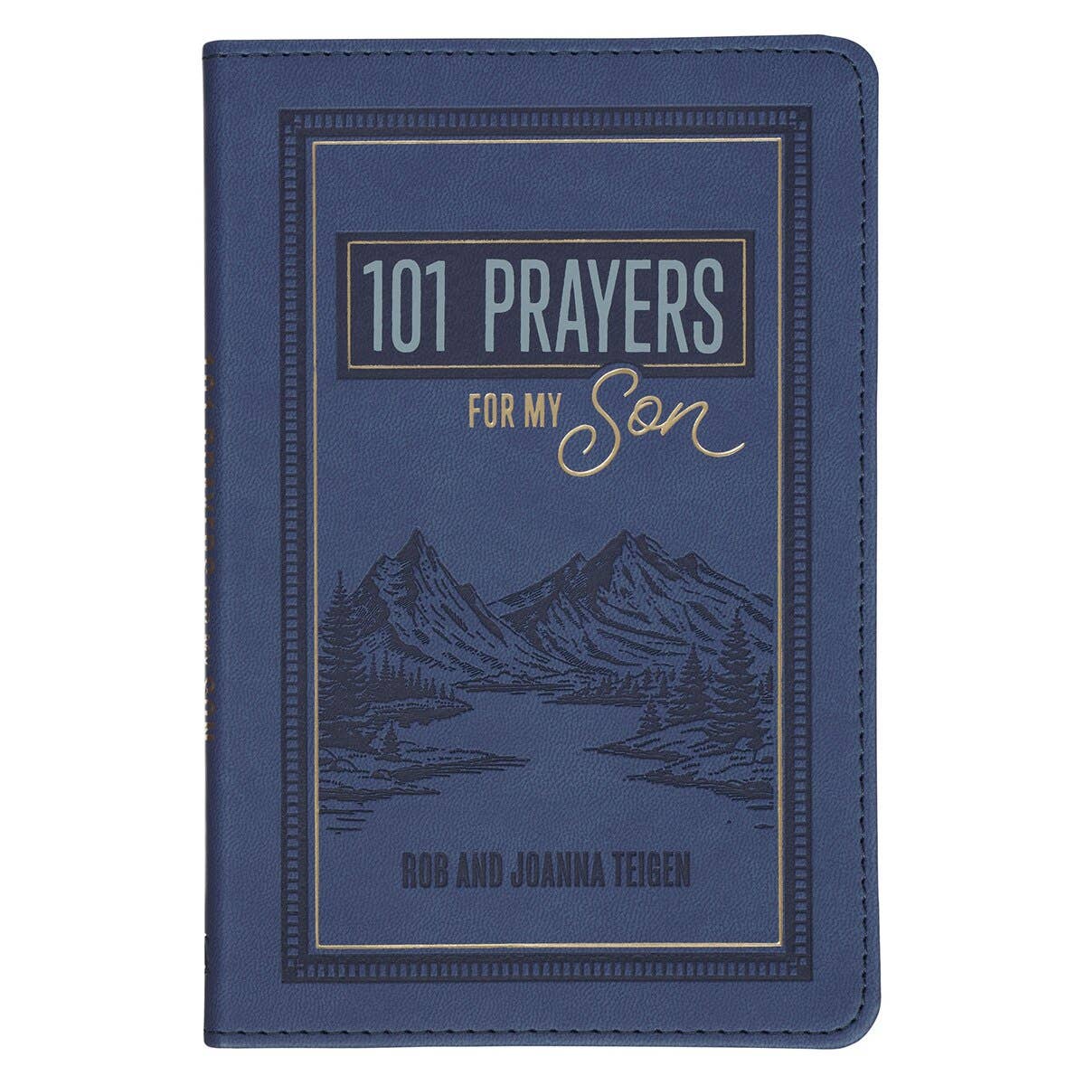 Gift Book 101 Prayers for My Son Faux Leather