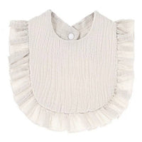 Muslin Ruffle Toddler Bib