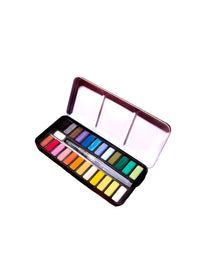 Watercolor Paint Set w/Water Brush