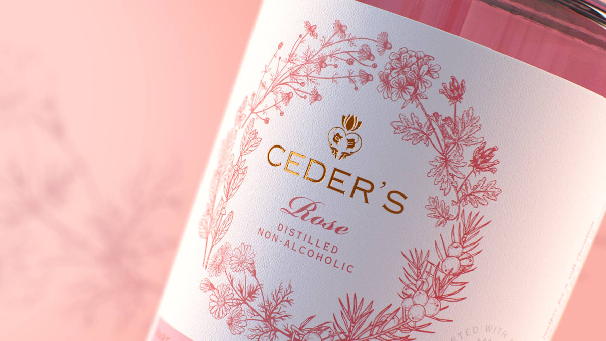 Ceder's Pink Rose Non-Alcoholic Spirit