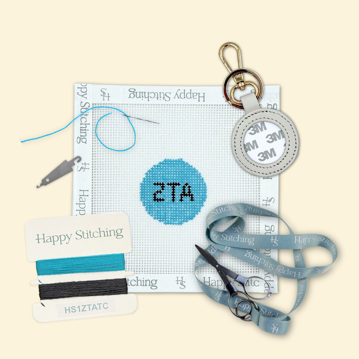 Zeta Tau Alpha Key Fob