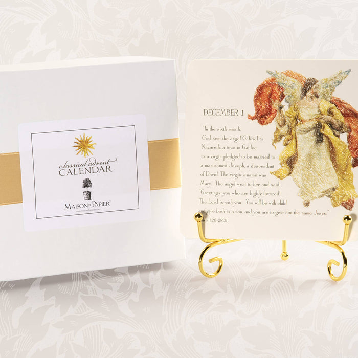 Classical Advent Calendar & Easel