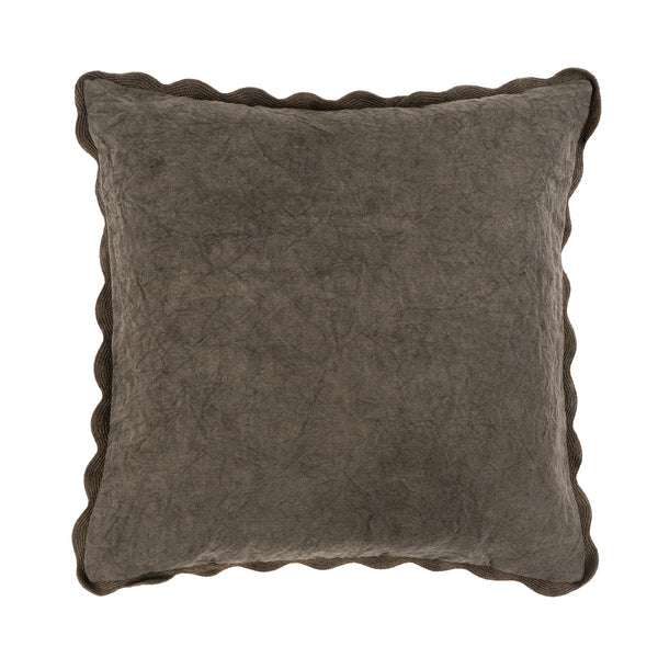 Scalloped Edge Pillow